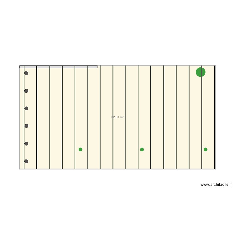 terrasse plots. Plan de 0 pièce et 0 m2