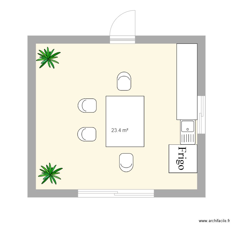 cuisine. Plan de 0 pièce et 0 m2