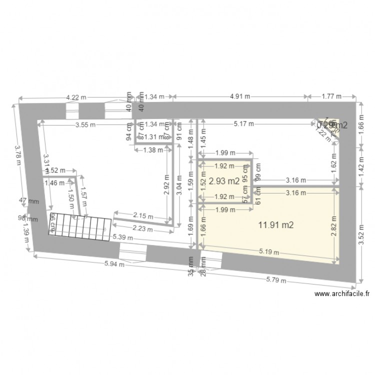 Plan de la grange exact okkkkkkk. Plan de 0 pièce et 0 m2