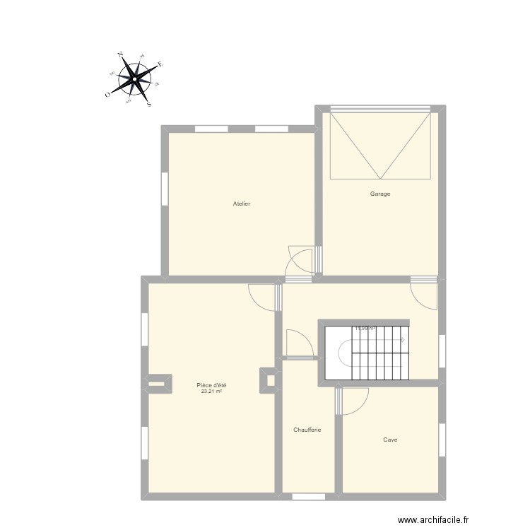 Sous-sol. Plan de 0 pièce et 0 m2