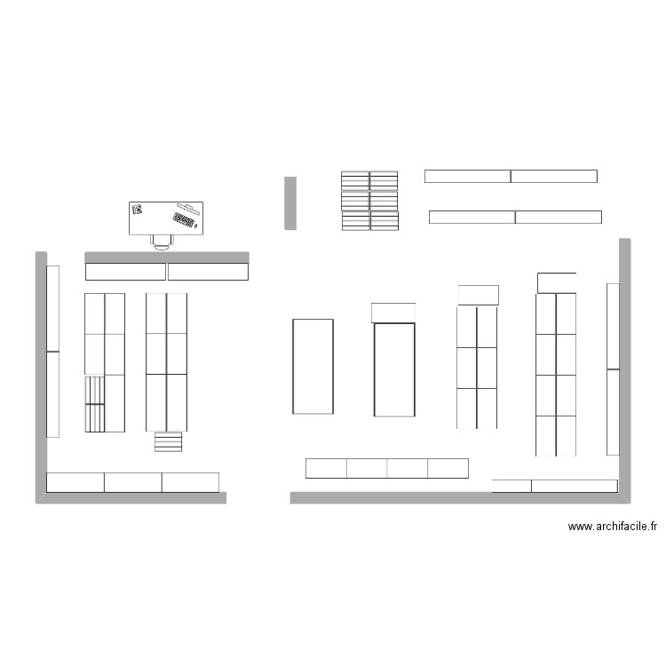 RAYON BOUCHERIE METRO. Plan de 0 pièce et 0 m2