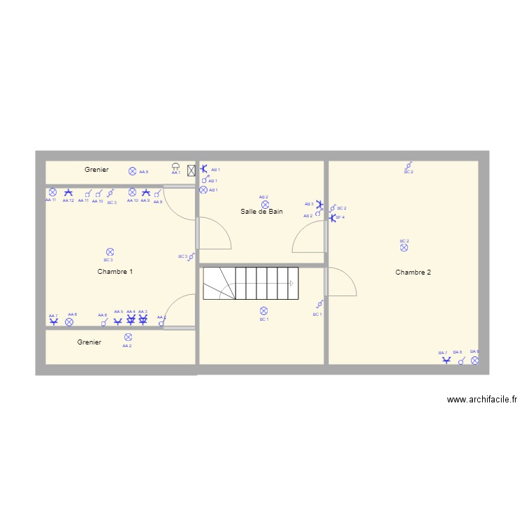 michelet. Plan de 0 pièce et 0 m2