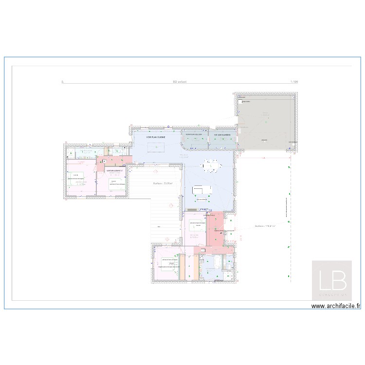 THIAUDIERE/GAUTHIER. Plan de 0 pièce et 0 m2