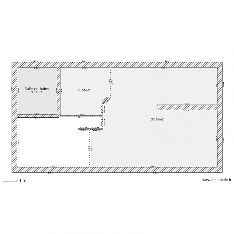 plan vierge2. Plan de 0 pièce et 0 m2