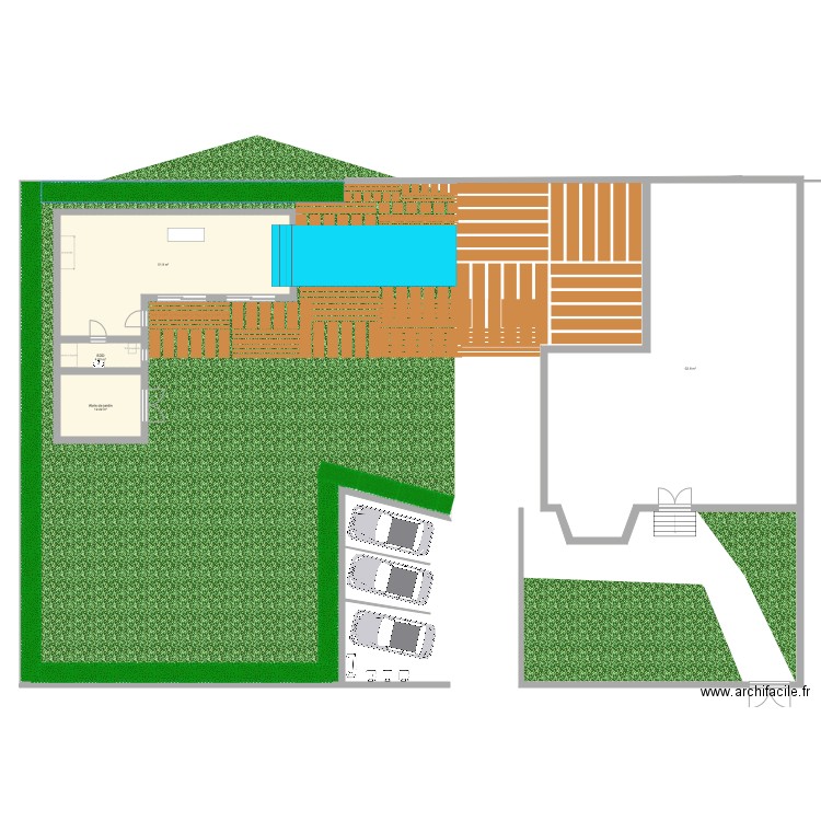 Situation projetée Ext Fexhe. Plan de 0 pièce et 0 m2