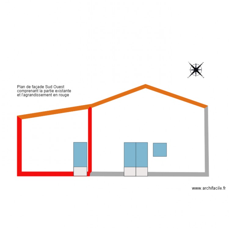 PCMI 5 SUD OUEST. Plan de 0 pièce et 0 m2