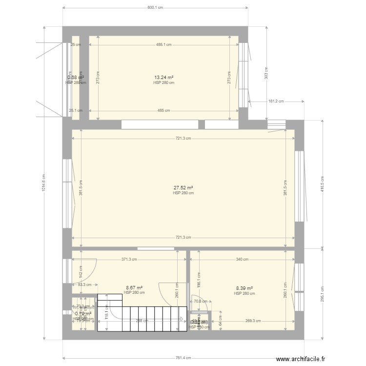 RDC Christiaens. Plan de 0 pièce et 0 m2