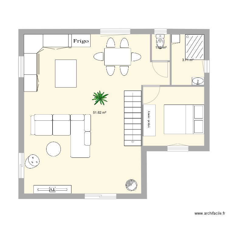 chalet. Plan de 0 pièce et 0 m2