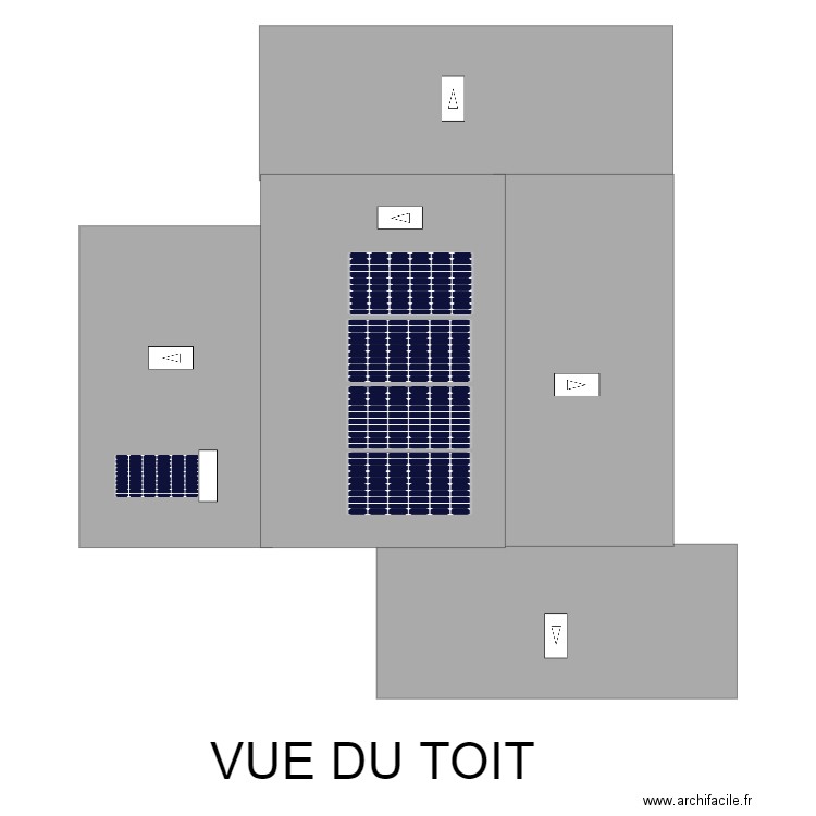 toiture. Plan de 0 pièce et 0 m2