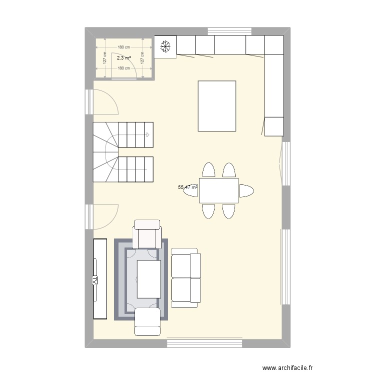 Maison VLG. Plan de 0 pièce et 0 m2