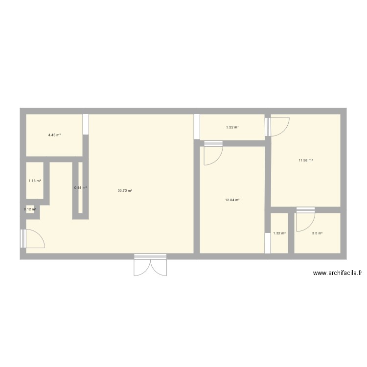 batcave. Plan de 0 pièce et 0 m2