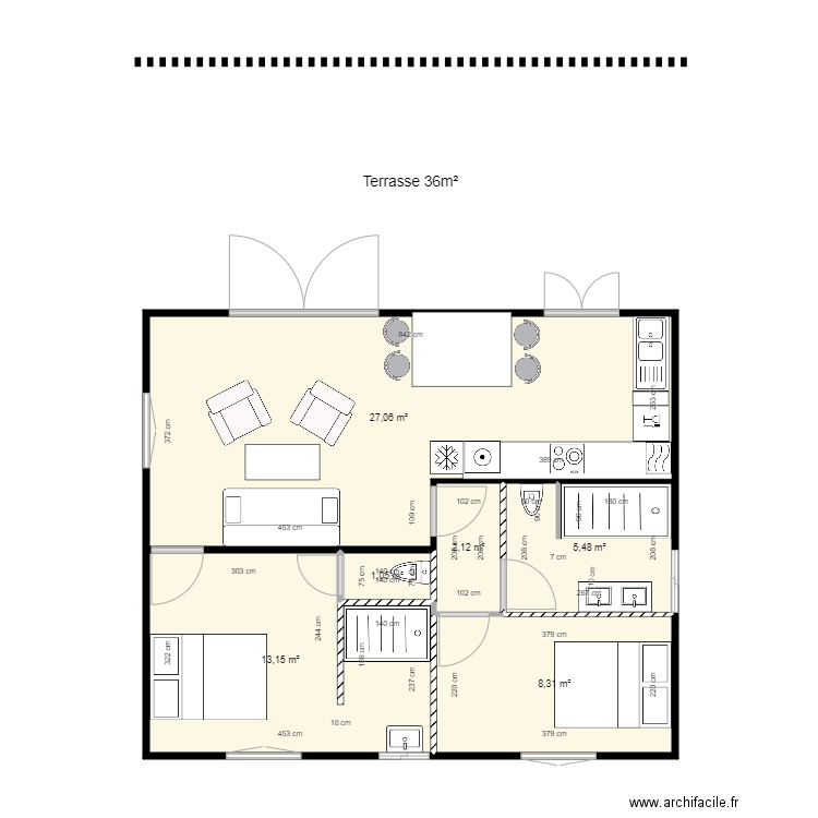 B 48. Plan de 0 pièce et 0 m2