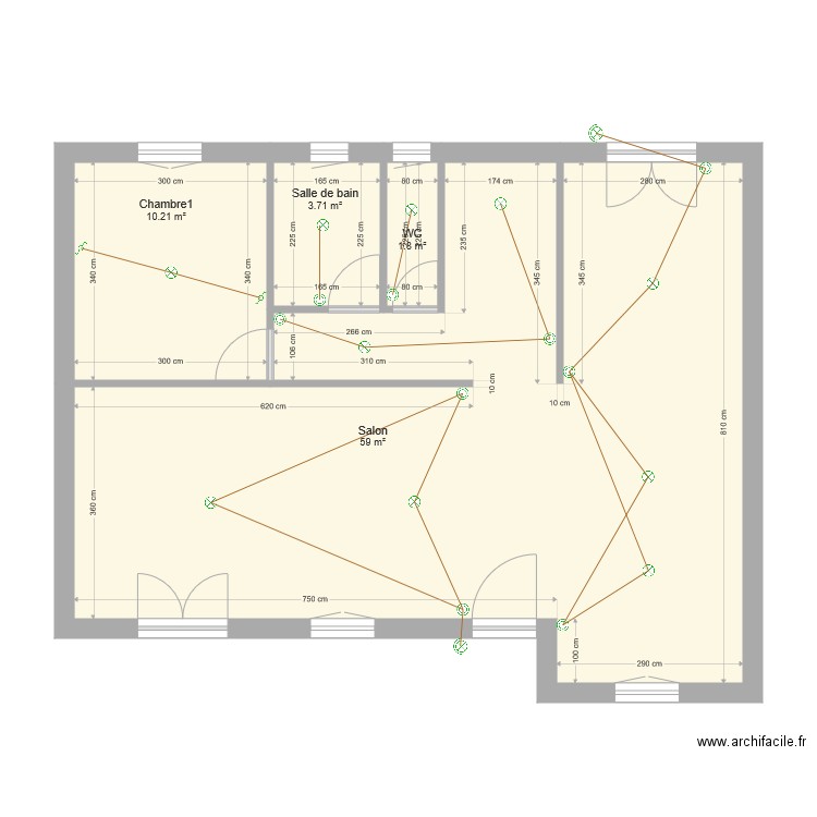 maison plabennec. Plan de 0 pièce et 0 m2