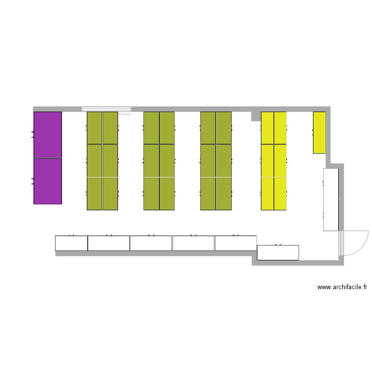 Reserve Boutique Existante 1. Plan de 0 pièce et 0 m2