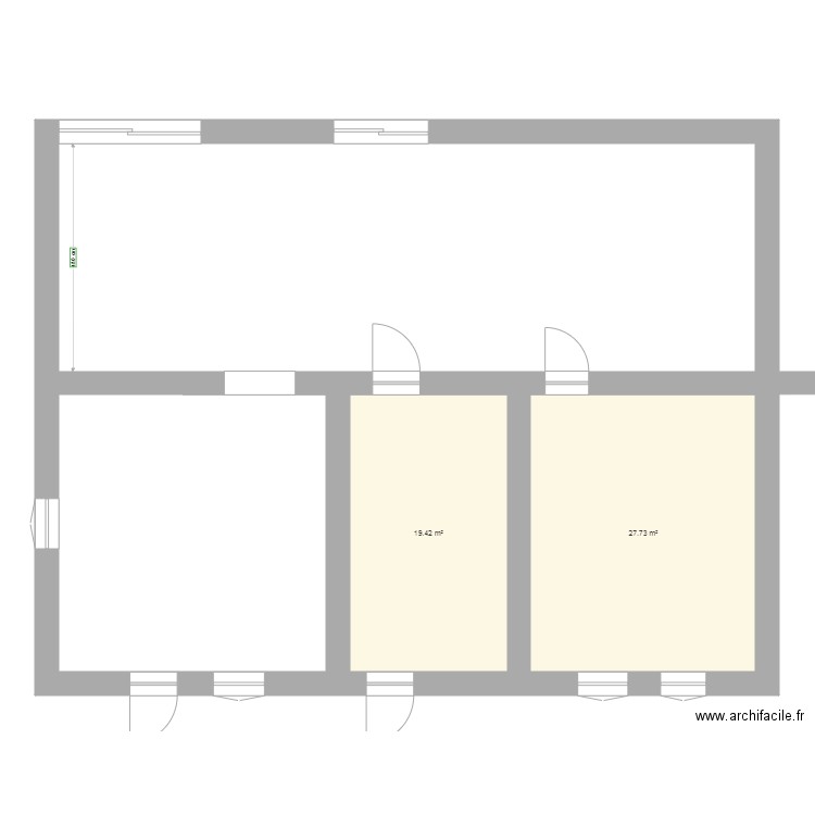 maison. Plan de 0 pièce et 0 m2