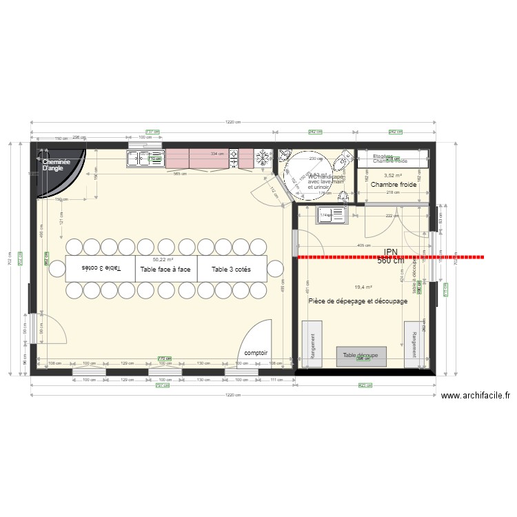 Local chasse 2. Plan de 0 pièce et 0 m2