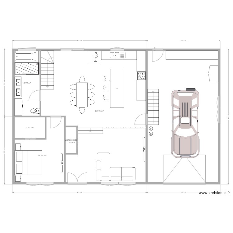 Maison Chantal 2. Plan de 0 pièce et 0 m2