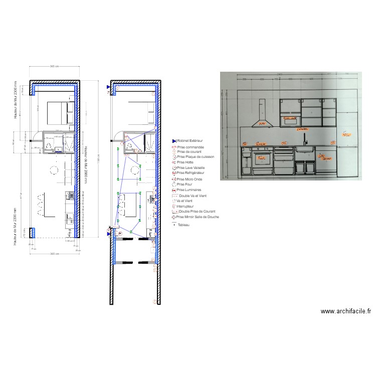 CIOR . Plan de 0 pièce et 0 m2