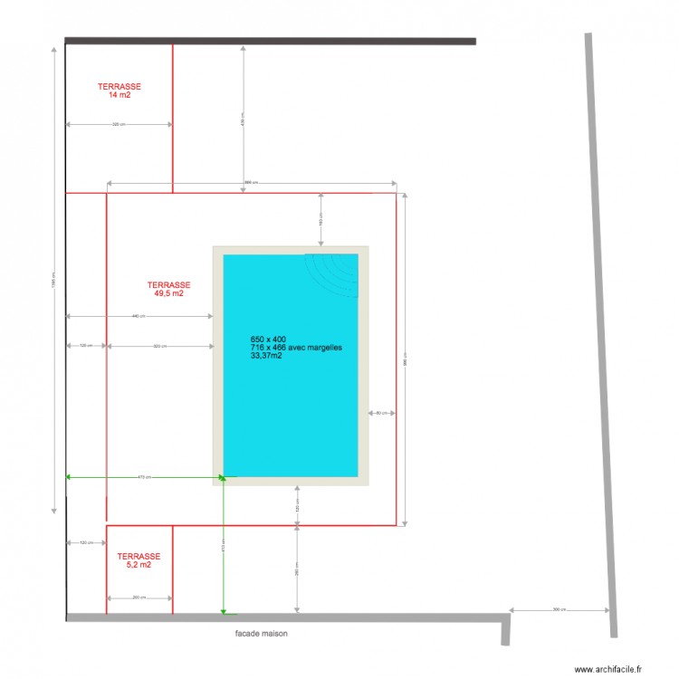 Piscine 2401. Plan de 0 pièce et 0 m2