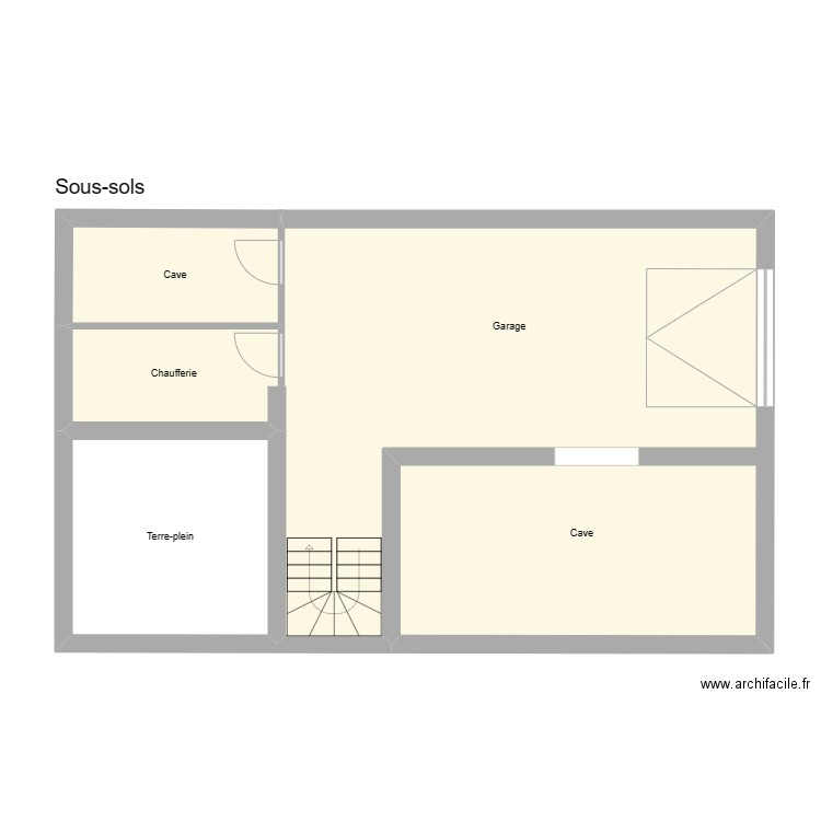 Fory sous-sol. Plan de 0 pièce et 0 m2