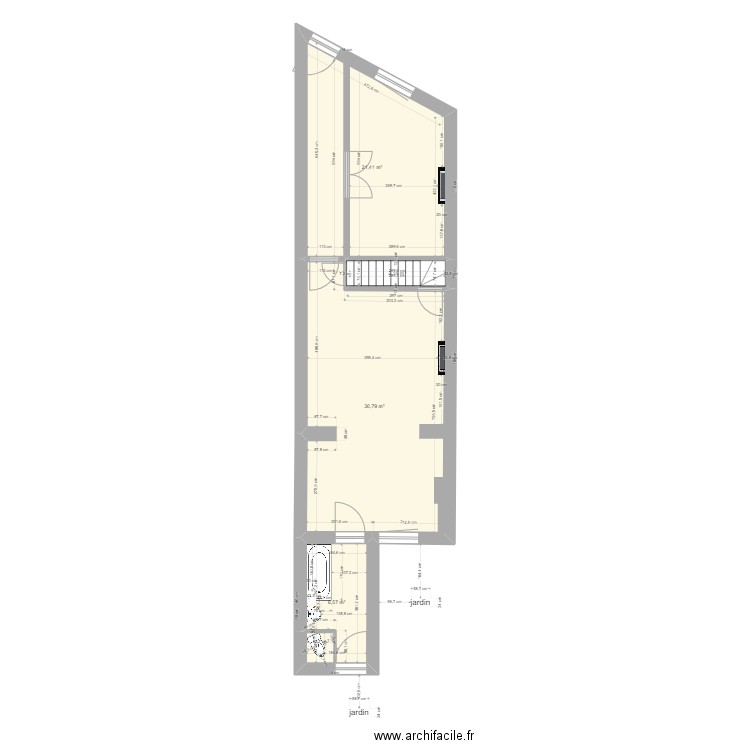 Gosselies Faubourg de Bruxelles . Plan de 0 pièce et 0 m2