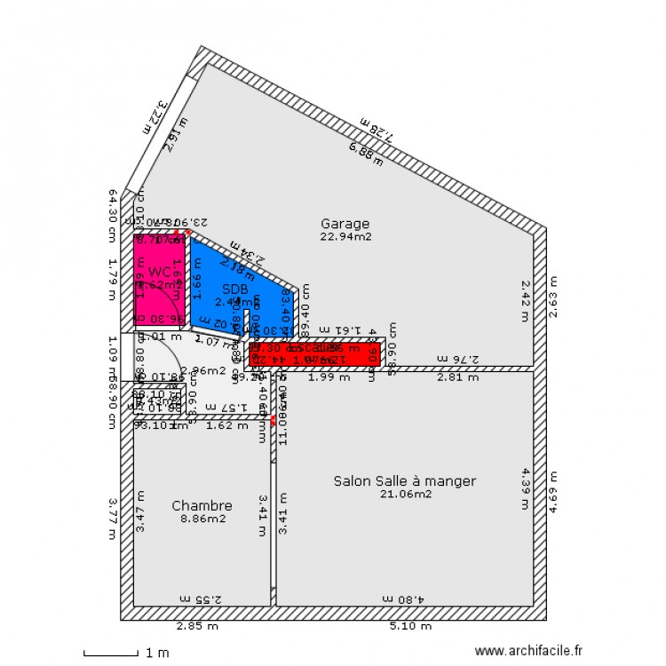 Gite ayze rez. Plan de 0 pièce et 0 m2