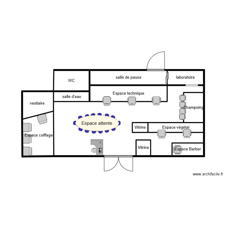 eden bio plan. Plan de 12 pièces et 29 m2