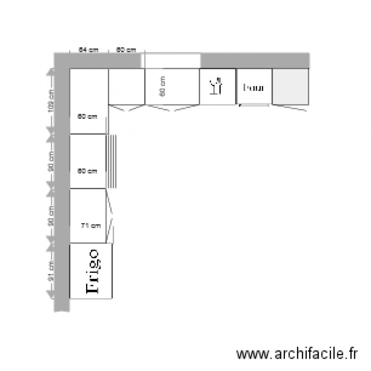 CUISINE 2. Plan de 0 pièce et 0 m2