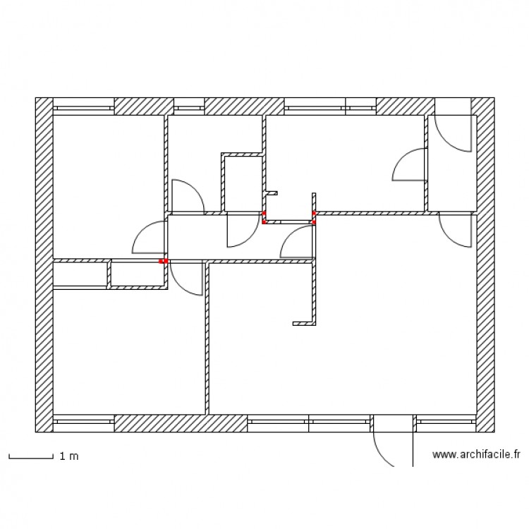 maison origine. Plan de 0 pièce et 0 m2