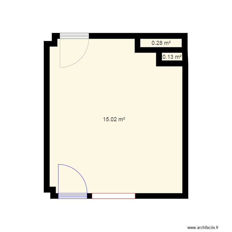 Cuisine 01. Plan de 0 pièce et 0 m2