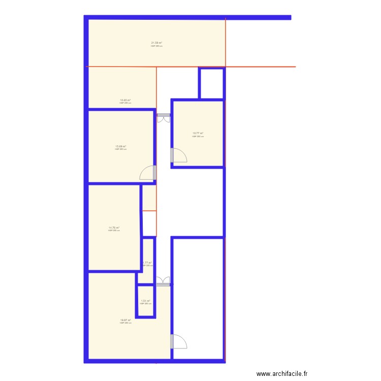 mon plan. Plan de 0 pièce et 0 m2