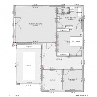 Plan villa 2D