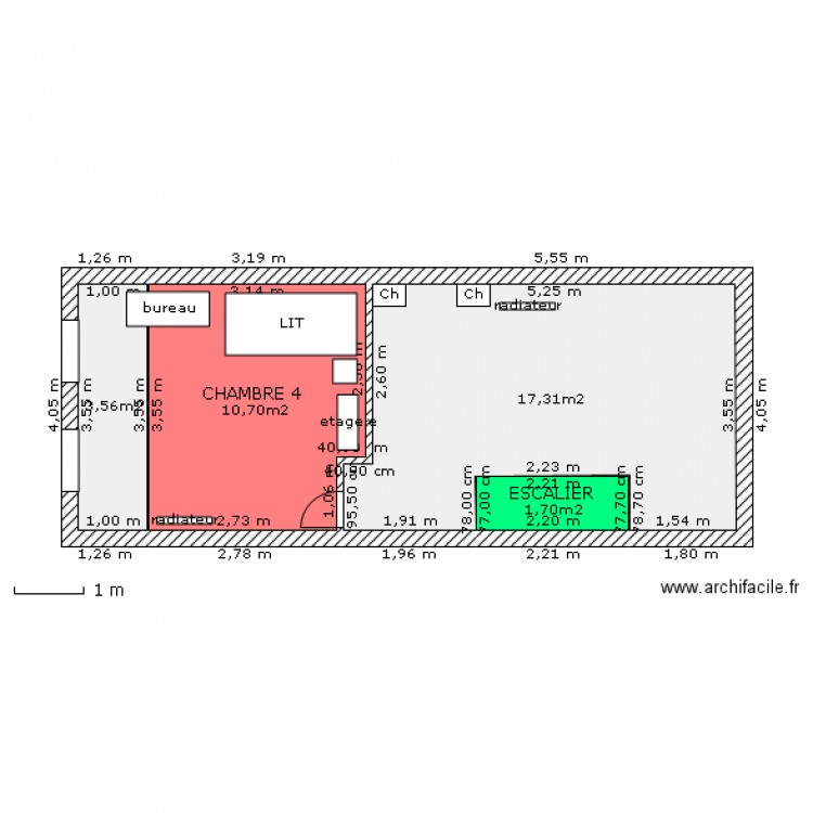 GRENIER - Projet3. Plan de 0 pièce et 0 m2