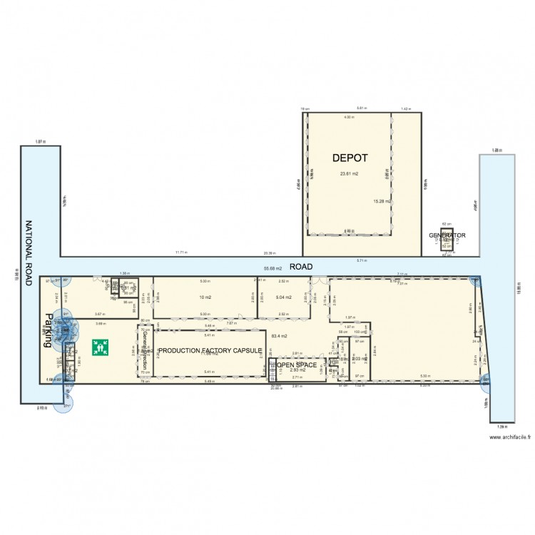 BEKOKO AaAAA. Plan de 0 pièce et 0 m2