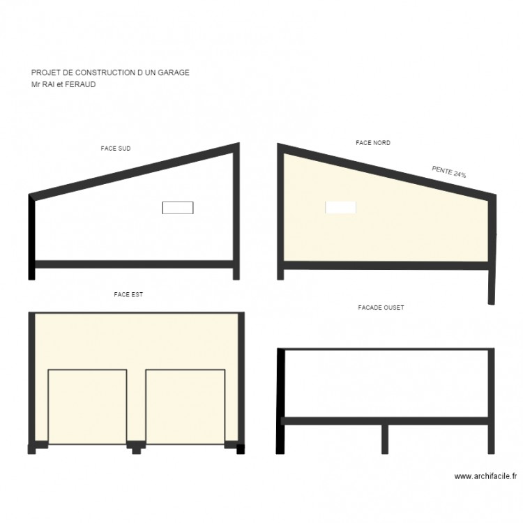 PLAN DES COUPES. Plan de 0 pièce et 0 m2