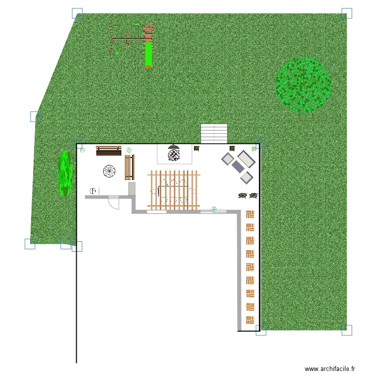 terasse base1. Plan de 0 pièce et 0 m2