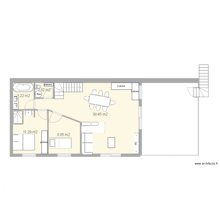 projet 2. Plan de 0 pièce et 0 m2