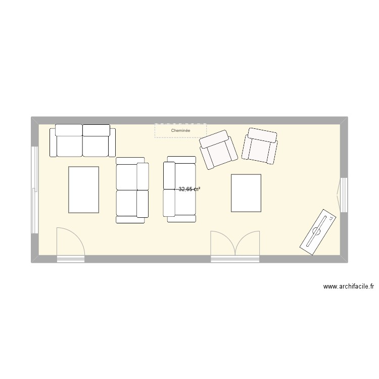 240131 - PU - TDUCRAY - v1. Plan de 1 pièce et 33 m2