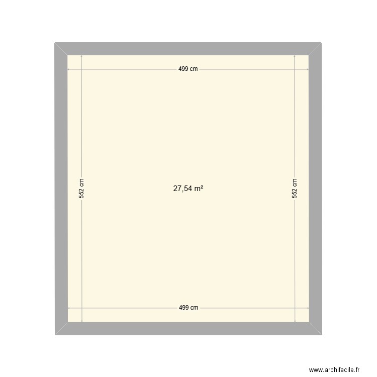 CUISINE. Plan de 1 pièce et 28 m2