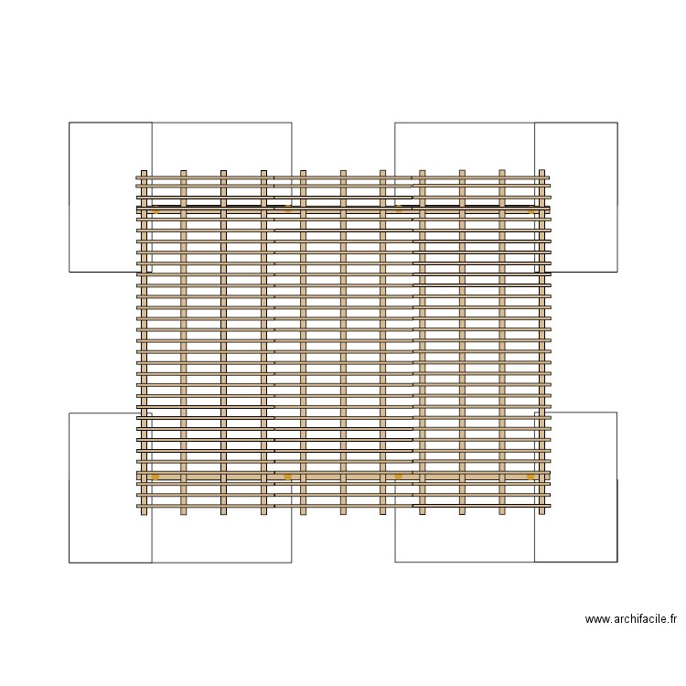 Pergola MAB Fontenay. Plan de 0 pièce et 0 m2