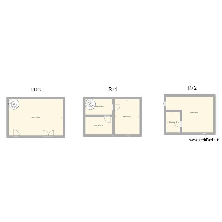 350602047. Plan de 6 pièces et 97 m2