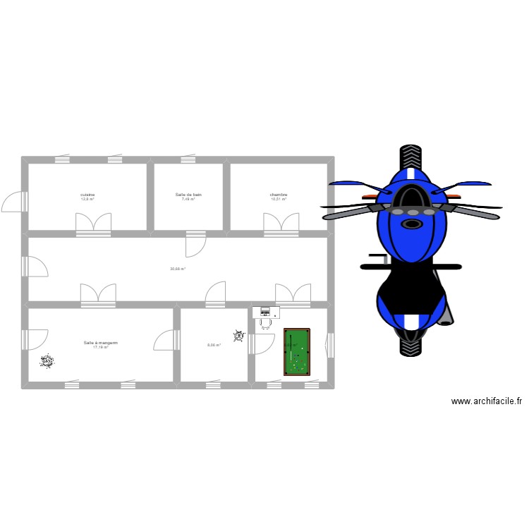 iugefjhdfhgfdfrthEZSVKHSBVDS . Plan de 7 pièces et 95 m2