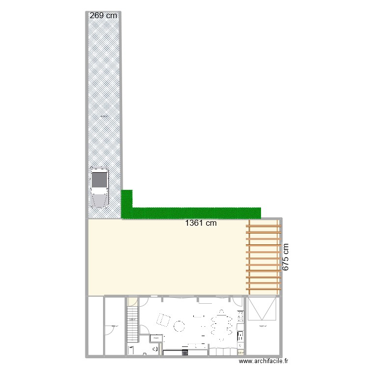 teste25. Plan de 9 pièces et 197 m2