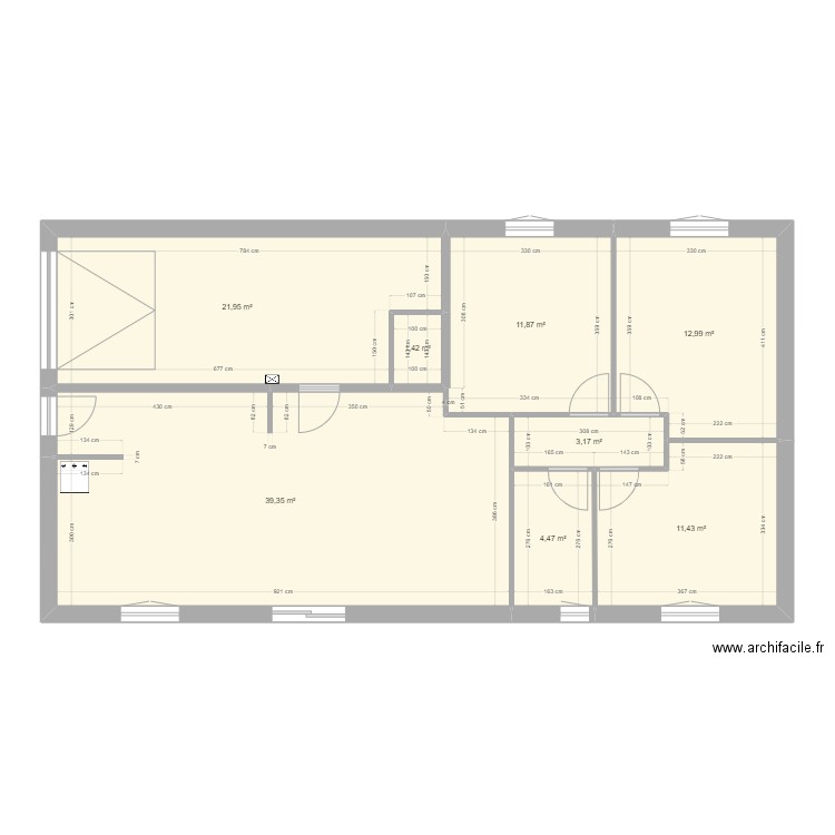 stmarcel 3. Plan de 8 pièces et 107 m2