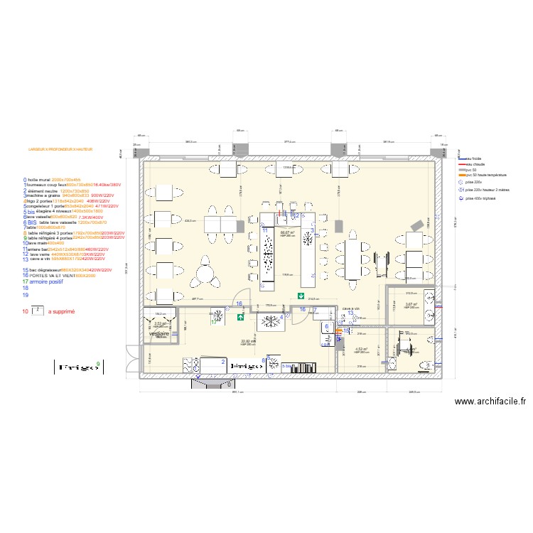 donatien malo 10.7. Plan de 6 pièces et 125 m2