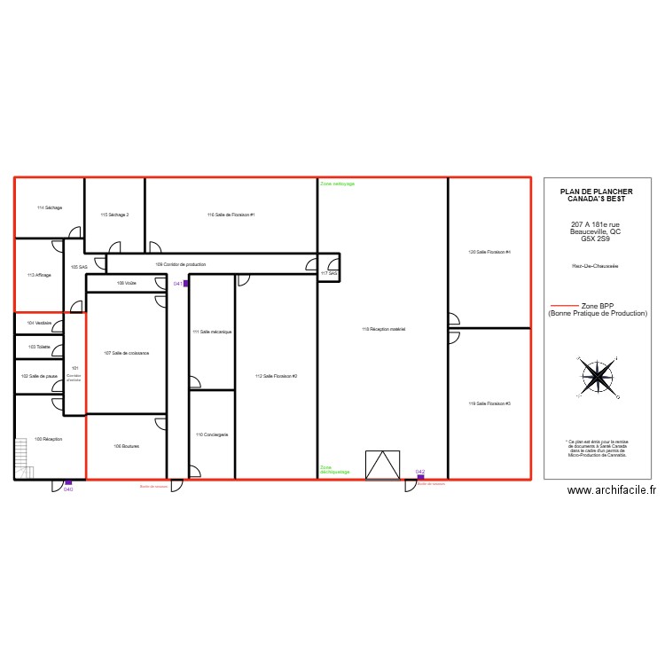 Intercoms Ground Floor. Plan de 23 pièces et 771 m2