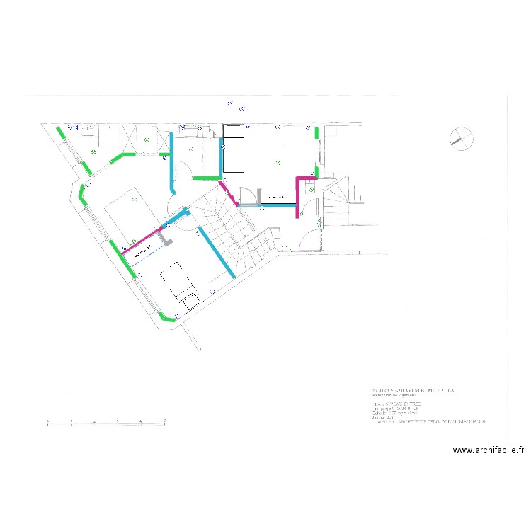 Elect Bas ZOLA. Plan de 0 pièce et 0 m2