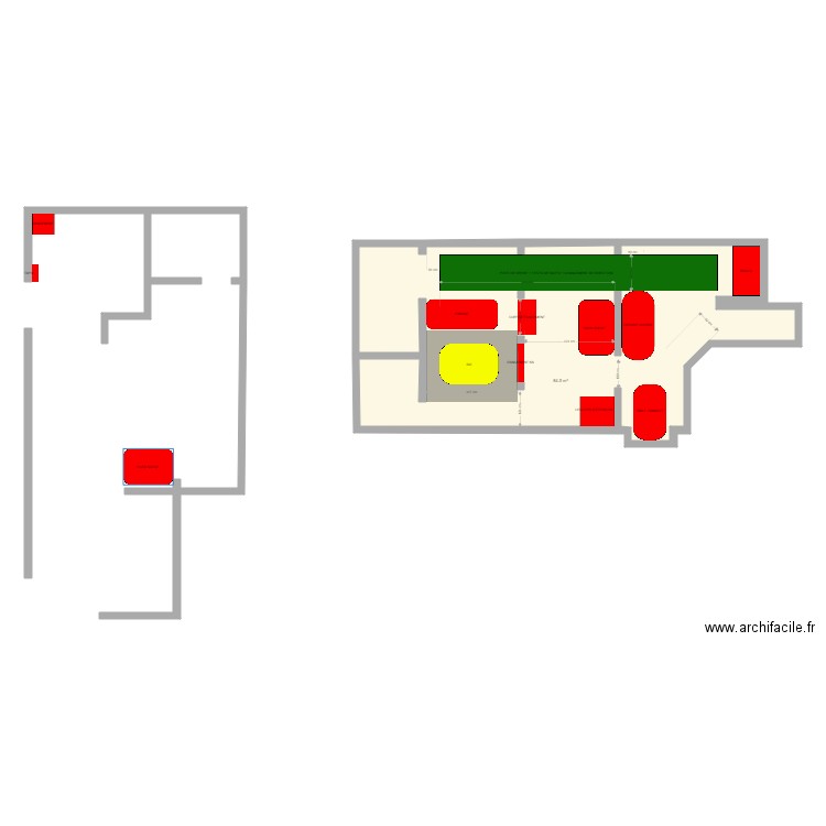 Nouvelle idée - 1. Plan de 1 pièce et 85 m2