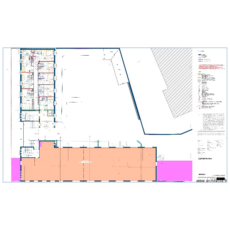 Implantation ELEC CIRON RDC. Plan de 0 pièce et 0 m2