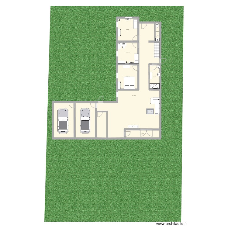 villa 5311. Plan de 9 pièces et 177 m2